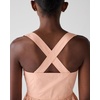 image:imagekate spade new york Womens CrossBack Peplum TopLight Cantaloupe