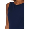 image:imagekate spade new york Womens Drapey CrossBack Midi DressParisian Navy