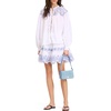 image:imagekate spade new york Womens Floral Embroidered BlouseFresh WhiteDiamond Blue