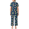 image:imagekate spade new york Womens Kate Spade New York Womens Cropped Pant Pj SetPineapple Toss