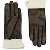 image:imagekate spade new york Womens Logo Colorblock Leather GloveBlackCream