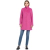 image:imagekate spade new york Womens Midlength Highcollar Wool CoatMarker Pink