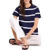 image:imagekate spade new york Womens Montauk Stripe Logo TeePlanetary NavyFresh White