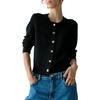 image:imagekate spade new york Womens Novelty Button Nell CardiganBlack