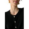 image:imagekate spade new york Womens Novelty Button Nell CardiganBlack
