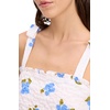 image:imagekate spade new york Womens Painterly Bouquet Tiered TopDiamond BlueFresh White