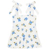 image:imagekate spade new york Womens Painterly Bouquet Tiered TopDiamond BlueFresh White