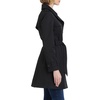 image:imagekate spade new york Womens Pleated Back Trench CoatBlack