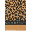 image:imagekate spade new york Womens Regal Leopard Oblong Scarf Stylish Fashion Accessory for Women panelablack OS
