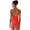 image:imagekate spade new york Womens Rosette Solids High Neck One Piece SwimsuitGoji Berry