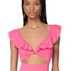 image:imagekate spade new york Womens Ruffle Vwire One PcPizazz Pink