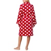 image:imagekate spade new york Womens Shawl Collar Plush Robe Chenille Plush Belt Tie Closure Long Sleeves 42 Length Soft amp CozyRed Dream Dot