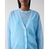 image:imagekate spade new york Womens Sheer Knit CardiganPristine Pool