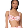 image:imagekate spade new york Womens Shirred Bra TopGoji Berry