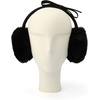 image:imagekate spade new york Womens Shoelace Bow Earmuffs Winter Fashion Accessory for WomenBlack