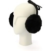 image:imagekate spade new york Womens Shoelace Bow Earmuffs Winter Fashion Accessory for WomenBlack