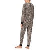 image:imagekate spade new york Womens Sleepwear amp Loungewear  Lightweight Charmeuse Long Sleeve Button Down Pajama Shirt amp Pants SetAnimal