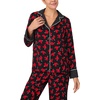 image:imagekate spade new york Womens Sleepwear amp Loungewear  Lightweight Charmeuse Long Sleeve Button Down Pajama Shirt amp Pants SetCupid Hearts