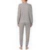 image:imagekate spade new york Womens Sleepwear amp Loungewear  Lightweight Charmeuse Long Sleeve Button Down Pajama Shirt amp Pants SetGrey Dot