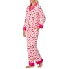 image:imagekate spade new york Womens Sleepwear amp Loungewear  Lightweight Charmeuse Long Sleeve Button Down Pajama Shirt amp Pants SetNapkin Kiss