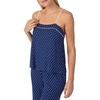image:imagekate spade new york Womens Sleepwear amp Loungewear  Soft amp Lightweight Modal Jersey Pajama Camisole amp Cropped Pants SetLexington Dot