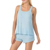 image:imagekate spade new york Womens Sleepwear amp Loungewear  Soft amp Lightweight Modal Jersey Sleeveless Pajama Tank Top amp Shorts SetHeart Serenade