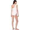 image:imagekate spade new york Womens Solid Bow Shoulder One PieceIvory