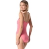 image:imagekate spade new york Womens Solid Shirred Bow Shoulder One PiecePink Guava