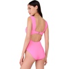 image:imagekate spade new york Womens Solid Underwire One Piece SwimsuitPink Cloud