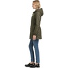 image:imagekate spade new york Womens Water Resistant Quilted Hooded Jacket With Adjustable WaistNew Dark Olive