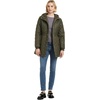 image:imagekate spade new york Womens Water Resistant Quilted Hooded Jacket With Adjustable WaistNew Dark Olive