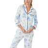 image:imagekate spade new york Womens Womens Long Pant Pj SetBlue Park Toile