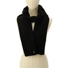 image:imagekate spade new york Womens Wool Blend Scarf Stylish Fashion Accessory for Women black OS