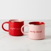 image:imagekate spade new york Yawn amp ZZZ Mugs Set of 2 BlackEarly BirdNight Owl