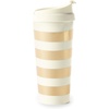 image:imageKate Spade New York Thermal Travel Acrylic Coffee Mug Tumbler 16 Ounces Gold StripeGold Stripe
