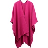 image:imageKate Spade Womens Bow Rib Ruana BlackMarker Pink