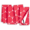 image:imagekate spade new york Joy Dot Cloth Napkins 4Pack Set 100 Cotton Machine Washable GreenCream 20x20Rose PinkRed