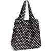 image:imagekate spade new york Reusable Shopping Tote Lightweight Foldable Produce Bag Black Dots