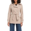 image:imagekate spade new york Short Double Breasted Trench CoatSoft Taupe