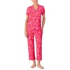 image:imagekate spade new york Short Sleeve Cropped Pant PJ SetTropical Blossoms