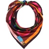image:imagekate spade new york Womens Bag Print Silk Square Scarf Stylish Fashion Accessory for Women multi OS