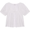 image:imagekate spade new york Womens Broderie Anglaise TopCream