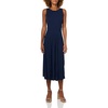 image:imagekate spade new york Womens Drapey CrossBack Midi DressParisian Navy
