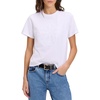 image:imagekate spade new york Womens Embroidered Spade Flower Logo TeeFresh White