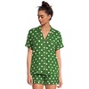 image:imagekate spade new york Womens Kate Spade New York Womens Short Bottoms Pj SetGreen Dot