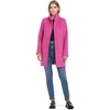 image:imagekate spade new york Womens Midlength Highcollar Wool CoatMarker Pink