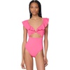 image:imagekate spade new york Womens Ruffle Vwire One PcPizazz Pink