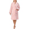 image:imagekate spade new york Womens Shawl Collar Plush Robe Chenille Plush Belt Tie Closure Long Sleeves 42 Length Soft amp CozySpades Ribbon