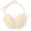 image:imagekate spade new york Womens Shoelace Bow Earmuffs Winter Fashion Accessory for WomenFrench Cream