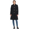 image:imagekate spade new york Womens Single Breasted Soft Wool Blend Midlength Walker CoatBlack
